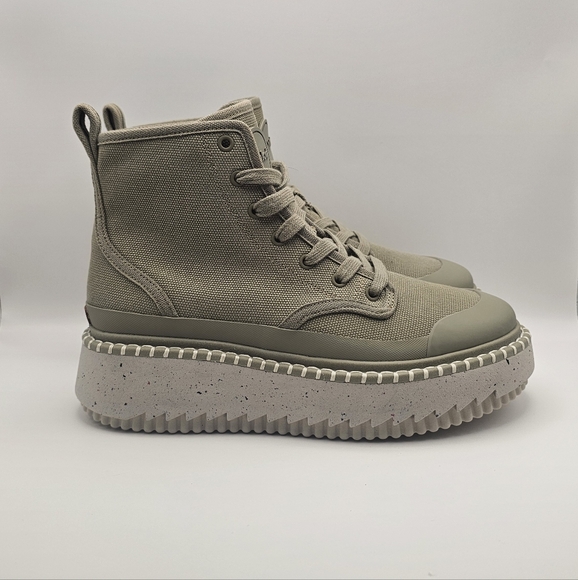 Chloe Khaki Lilli Desert Boots - Picture 1 of 7